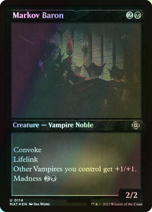 Markov Baron (MAT) #114 [EN/E] s/o
