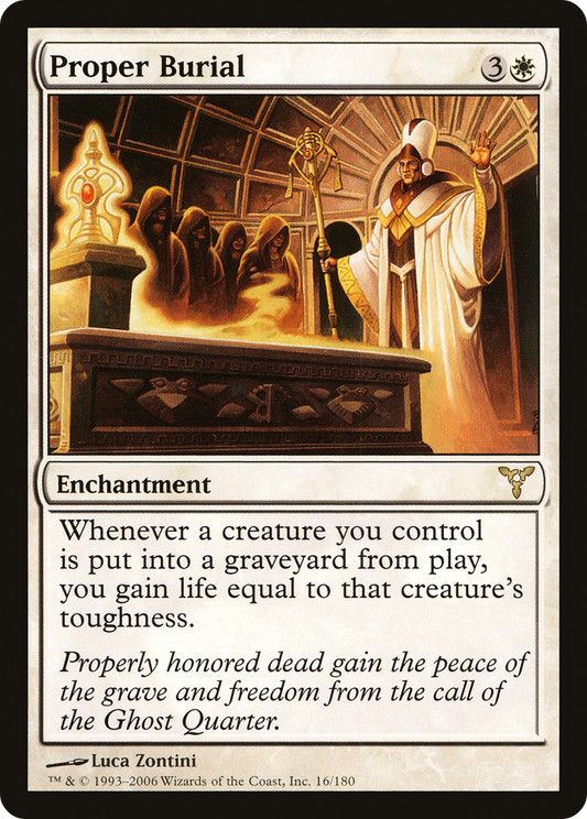 Proper Burial (DIS) #16 [EN/N] s/o