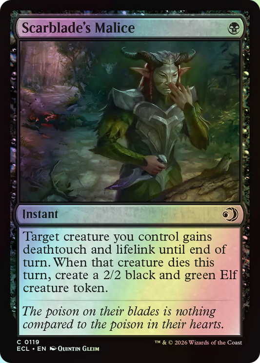 Scarblade's Malice (ECL) #119 [EN/F]