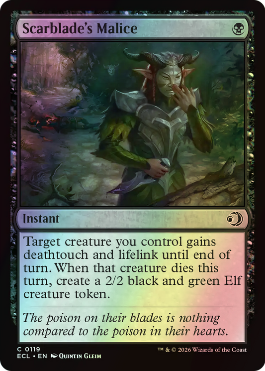Scarblade's Malice (ECL) #119 [EN/F]