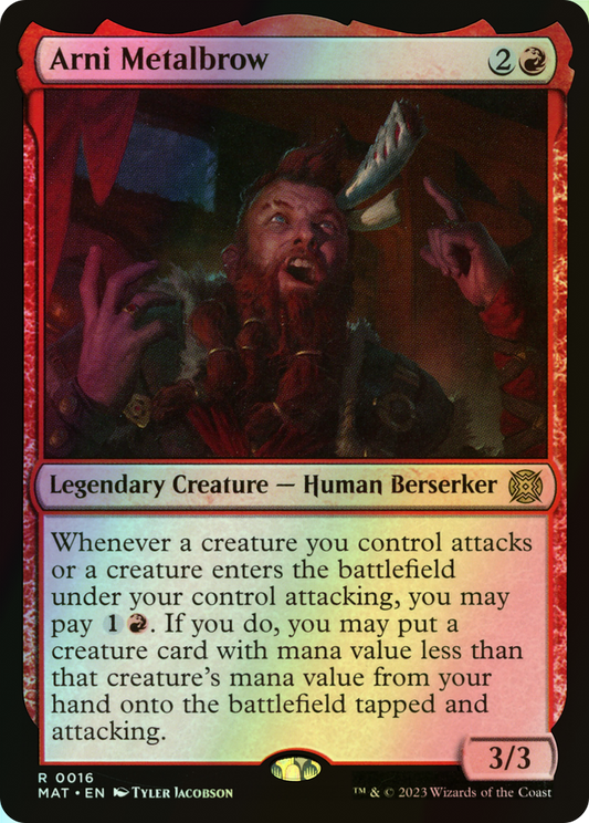Arni Metalbrow (MAT) #16 [EN/F]