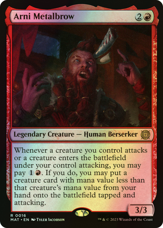 Arni Metalbrow (MAT) #16 [EN/F]