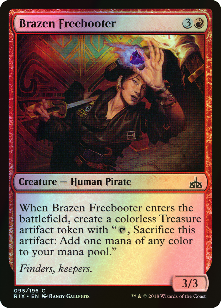 Brazen Freebooter (RIX) #95 [EN/F]