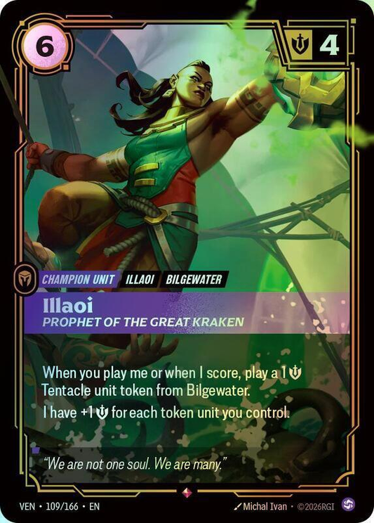 Illaoi - Prophet of the Great Kraken (VEN) #109 [EN/F]