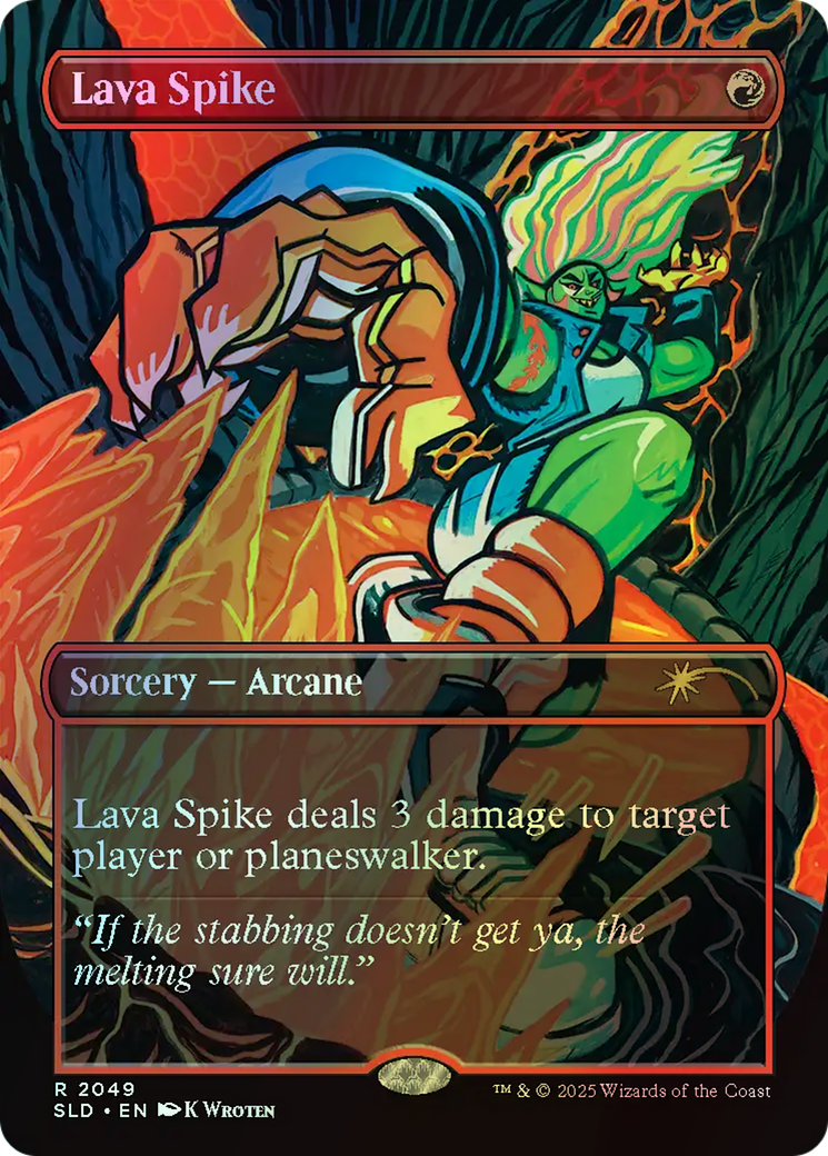 Lava Spike (SLD) #2049 [EN/F] s/o