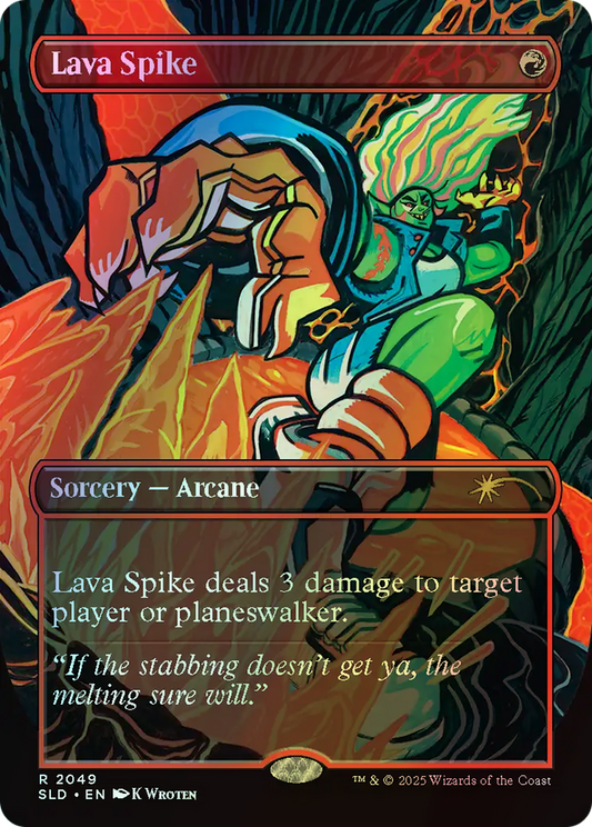 Lava Spike (SLD) #2049 [EN/F] s/o