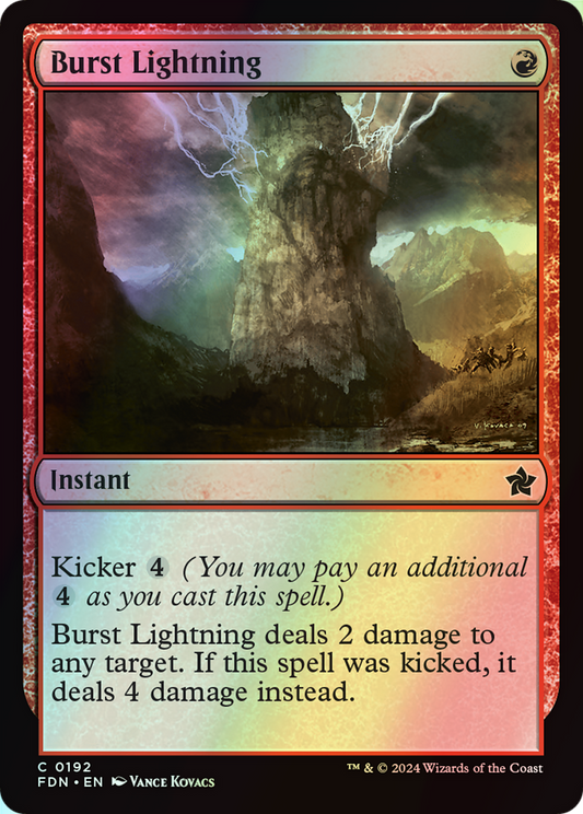 Burst Lightning (FDN) #192 [EN/F] s/o