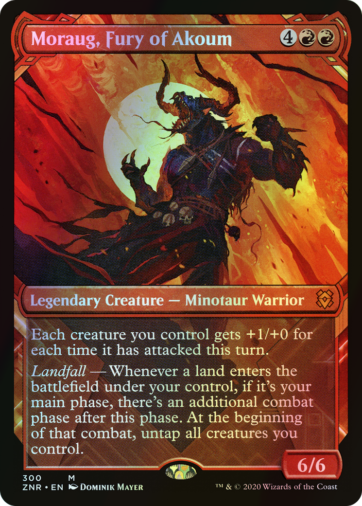 Moraug, Fury of Akoum (ZNR) #300 [EN/F] s/o