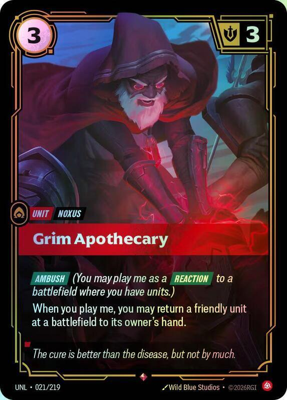 Grim Apothecary (UNL) #021 [EN/F]