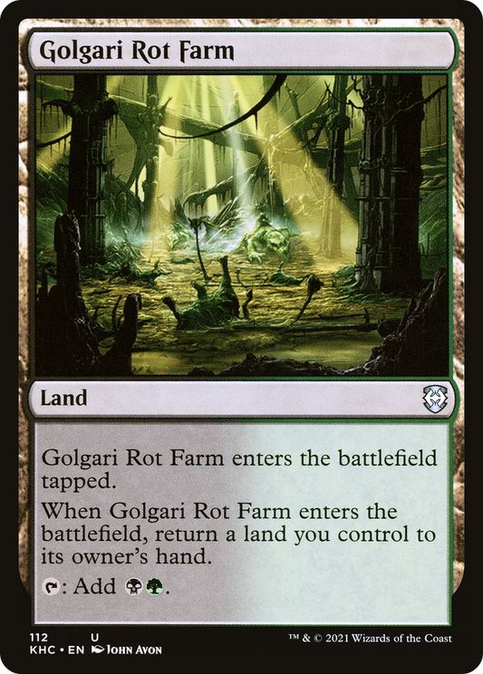 Golgari Rot Farm (KHC) #112 [EN/N] s/o