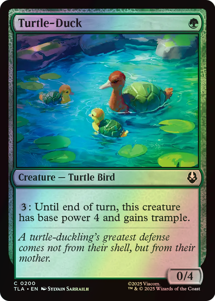 Turtle-Duck (TLA) #200 [EN/F] s/o