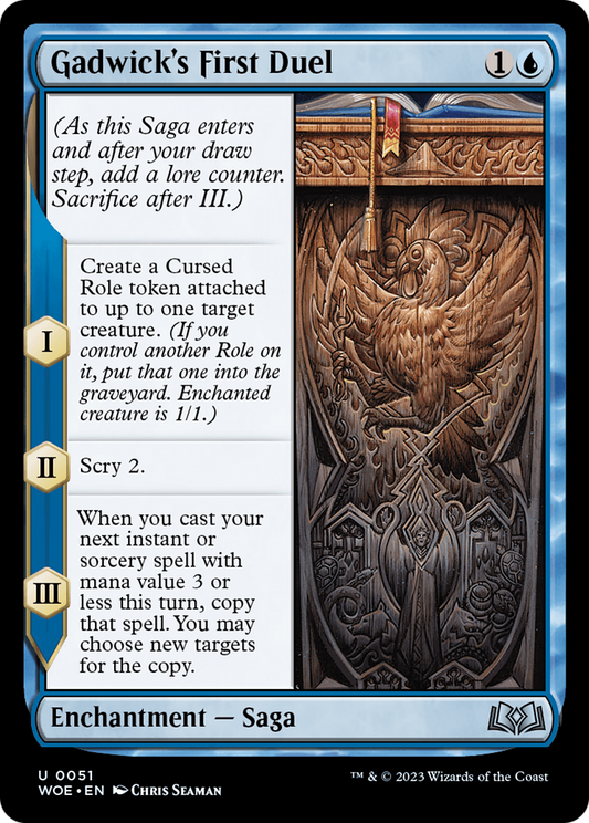 Gadwick's First Duel (WOE) #51 [EN/N]