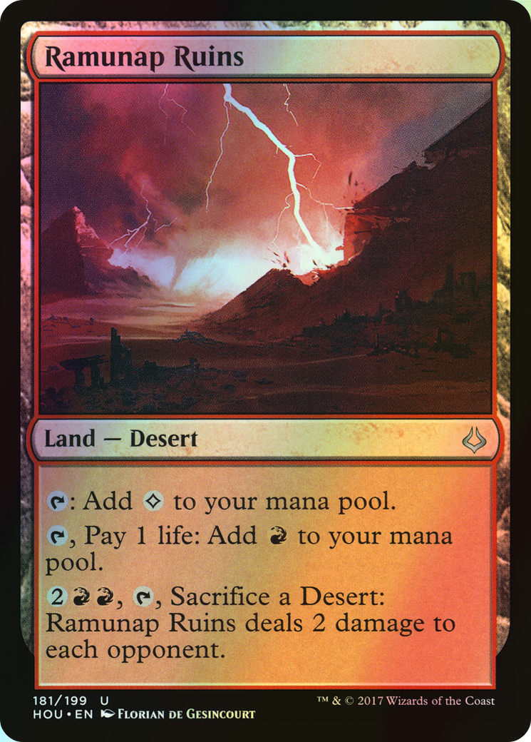 Ramunap Ruins (HOU) #181 [EN/F]