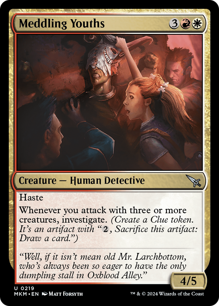 Meddling Youths (MKM) #219 [EN/N]