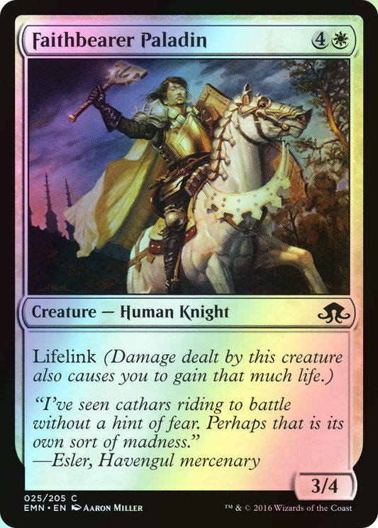 Faithbearer Paladin (EMN) #25 [EN/F]