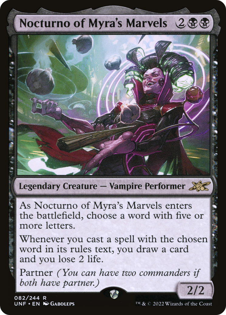 Nocturno of Myra's Marvels (UNF) #82 [EN/N]
