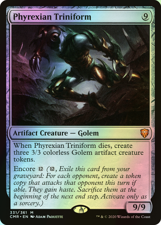 Phyrexian Triniform (CMR) #331 [EN/F] s/o