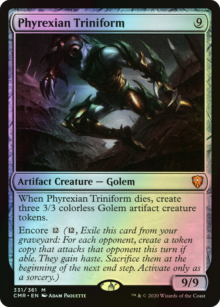 Phyrexian Triniform (CMR) #331 [EN/F] s/o