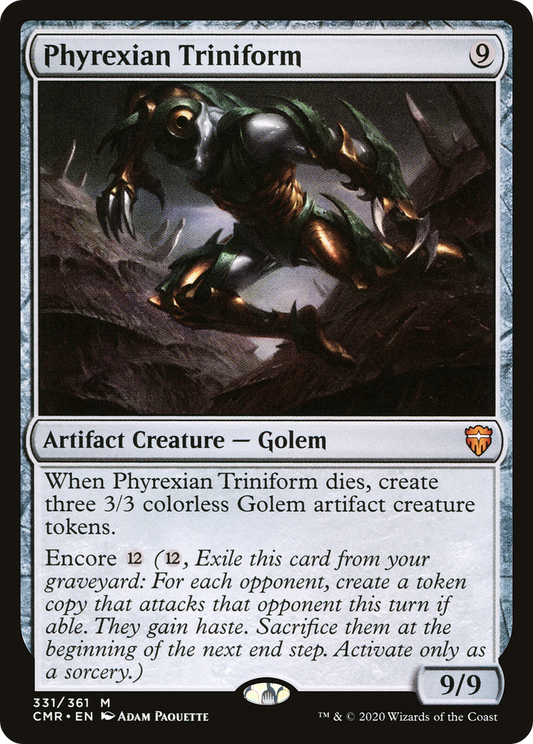 Phyrexian Triniform (CMR) #331 [EN/N]
