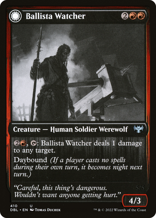 Ballista Watcher // Ballista Wielder (DBL) #410 [EN/N]