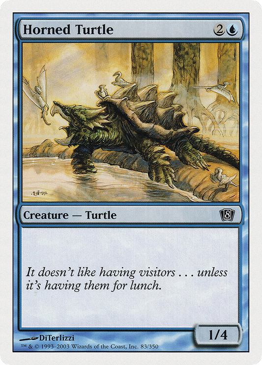 Horned Turtle (8ED) #83 [EN/N]