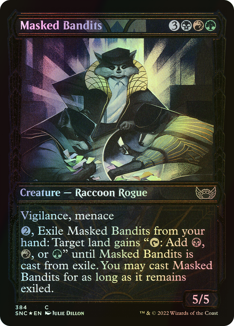 Masked Bandits (SNC) #384 [EN/F]