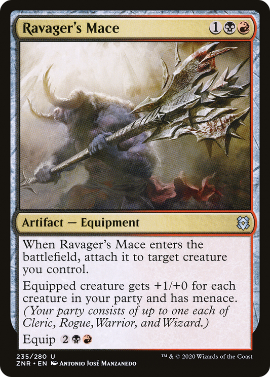 Ravager's Mace (ZNR) #235 [EN/N]