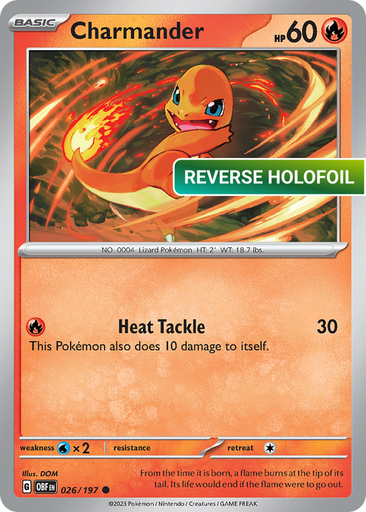 Charmander (OBF) #26 [EN/R] s/o