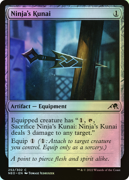 Ninja's Kunai (NEO) #252 [EN/F]