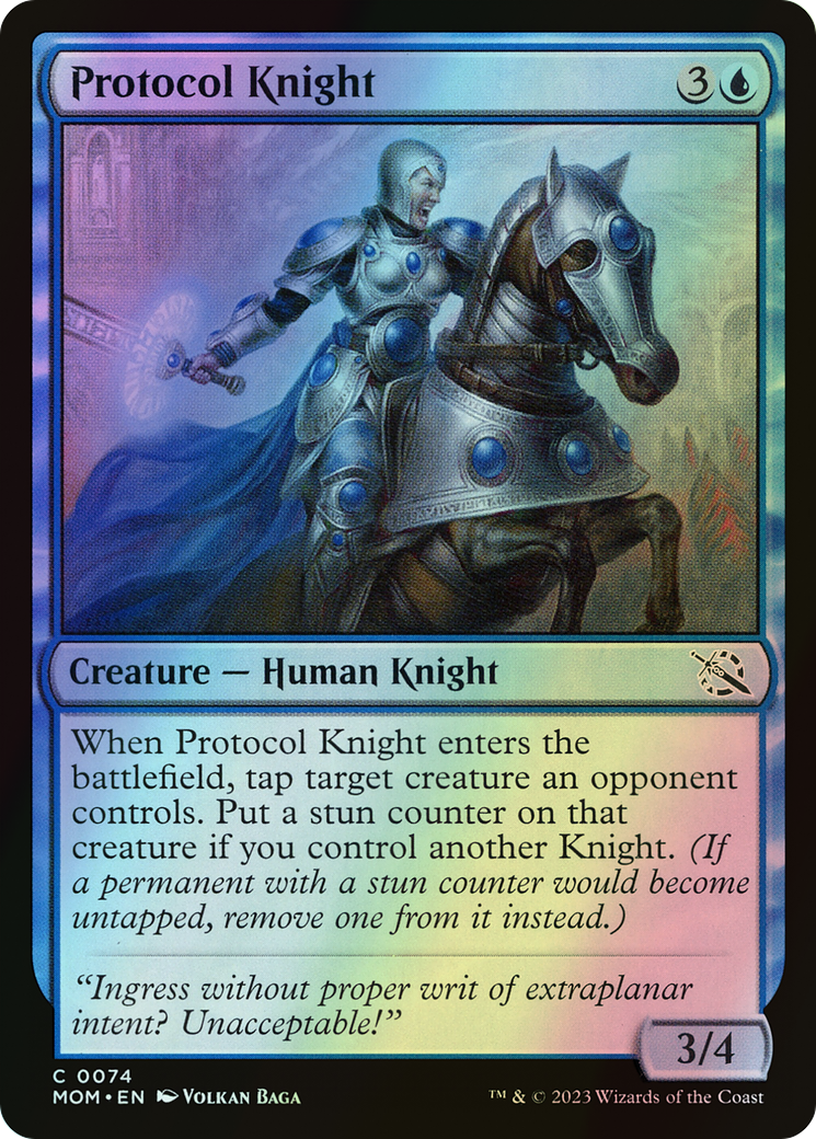 Protocol Knight (MOM) #74 [EN/F]
