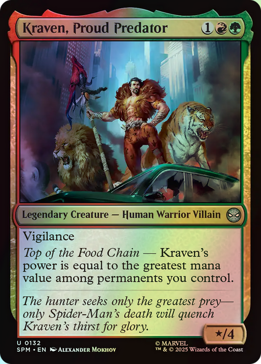 Kraven, Proud Predator (SPM) #132 [EN/F]