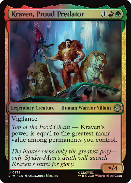 Kraven, Proud Predator (SPM) #132 [EN/F]