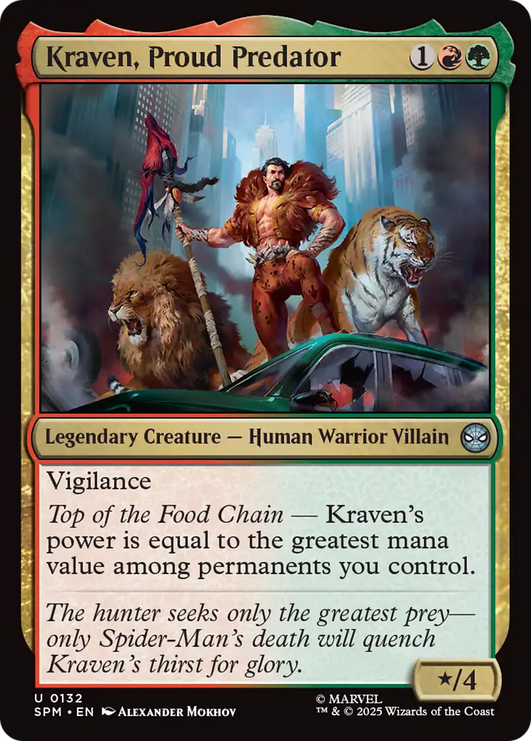Kraven, Proud Predator (SPM) #132 [EN/N]