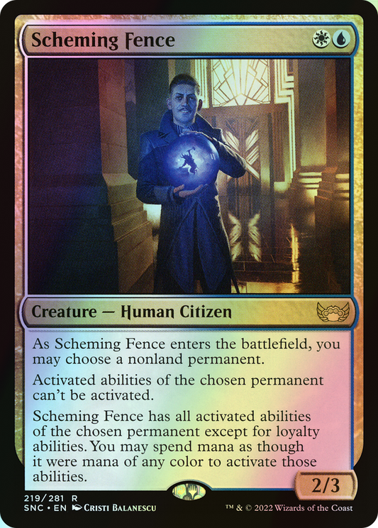 Scheming Fence (SNC) #219 [EN/F]