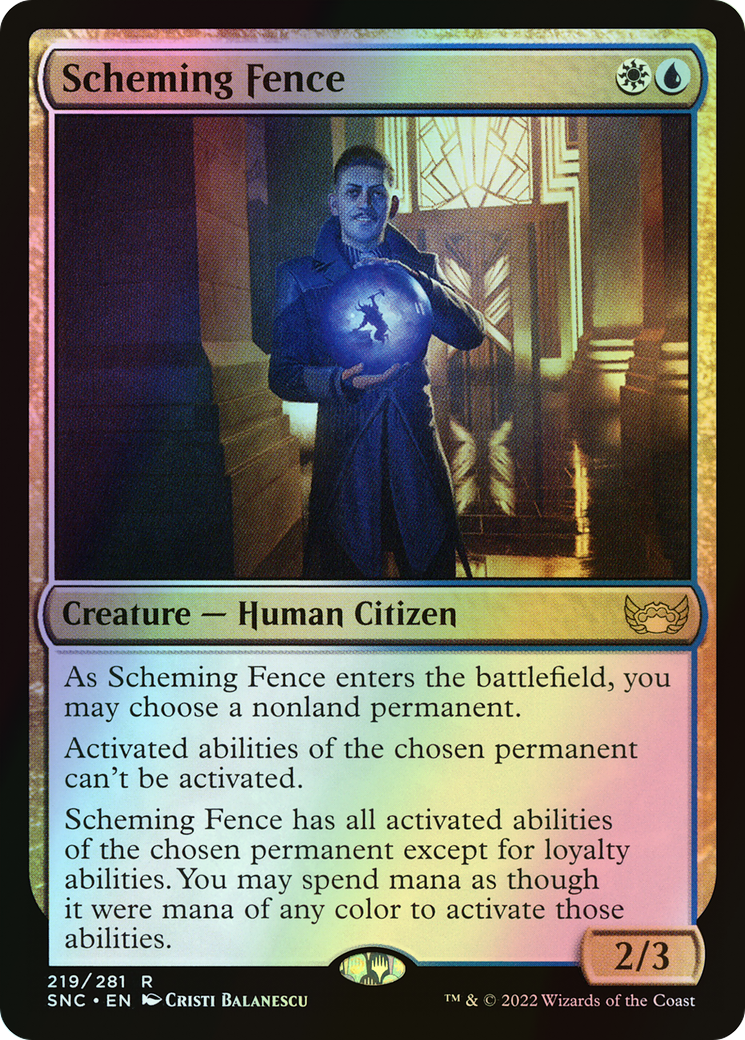 Scheming Fence (SNC) #219 [EN/F]