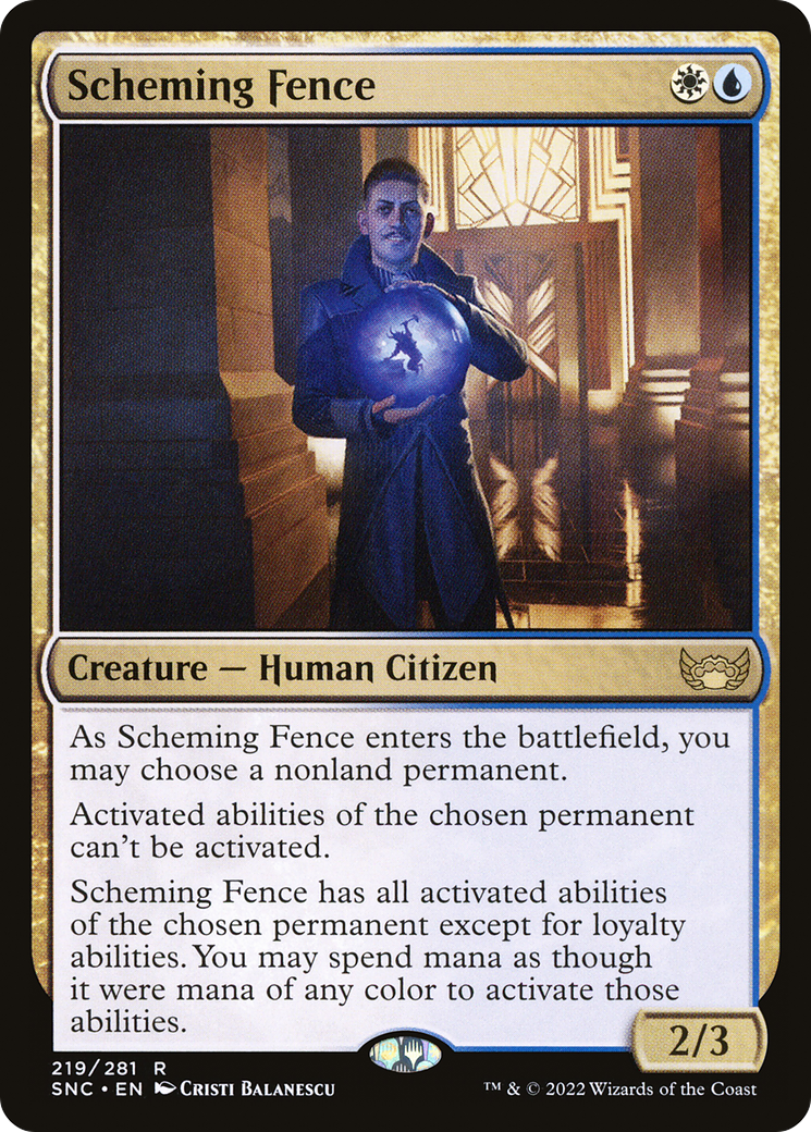 Scheming Fence (SNC) #219 [EN/N]
