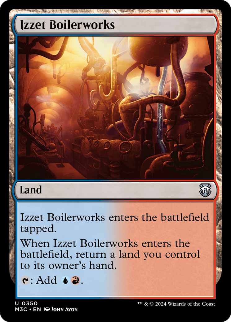 Izzet Boilerworks (M3C) #350 [EN/N] s/o
