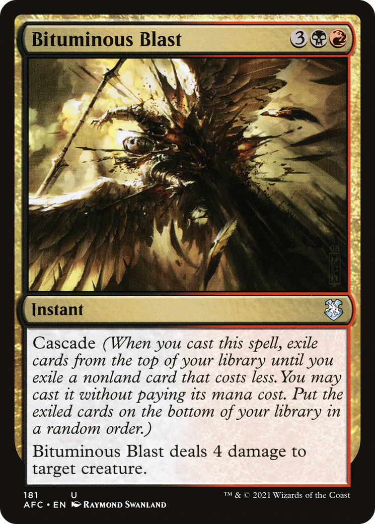 Bituminous Blast (AFC) #181 [EN/N]
