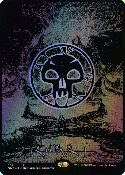 Swamp - Raised Foil (ONE) #367 [PH/F] s/o