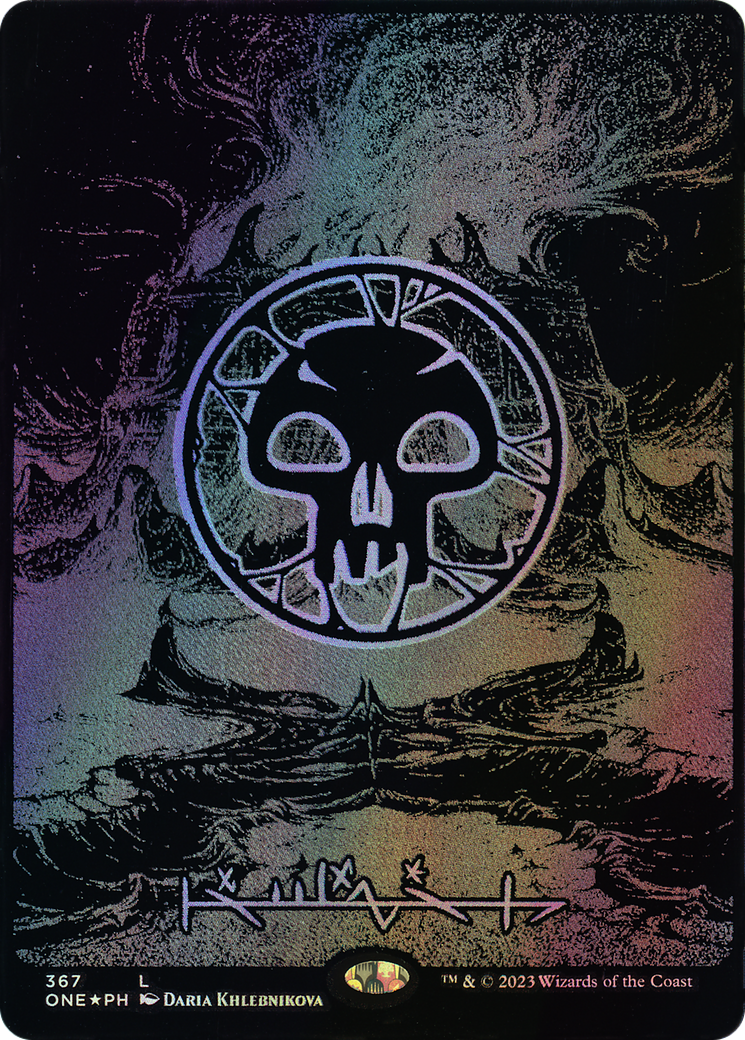 Swamp - Raised Foil (ONE) #367 [PH/F] s/o