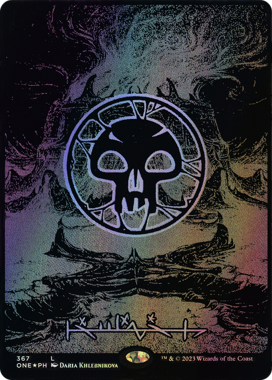 Swamp - Raised Foil (ONE) #367 [PH/F] s/o