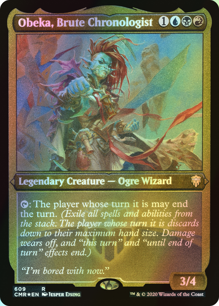 Obeka, Brute Chronologist (CMR) #609 [EN/E] s/o
