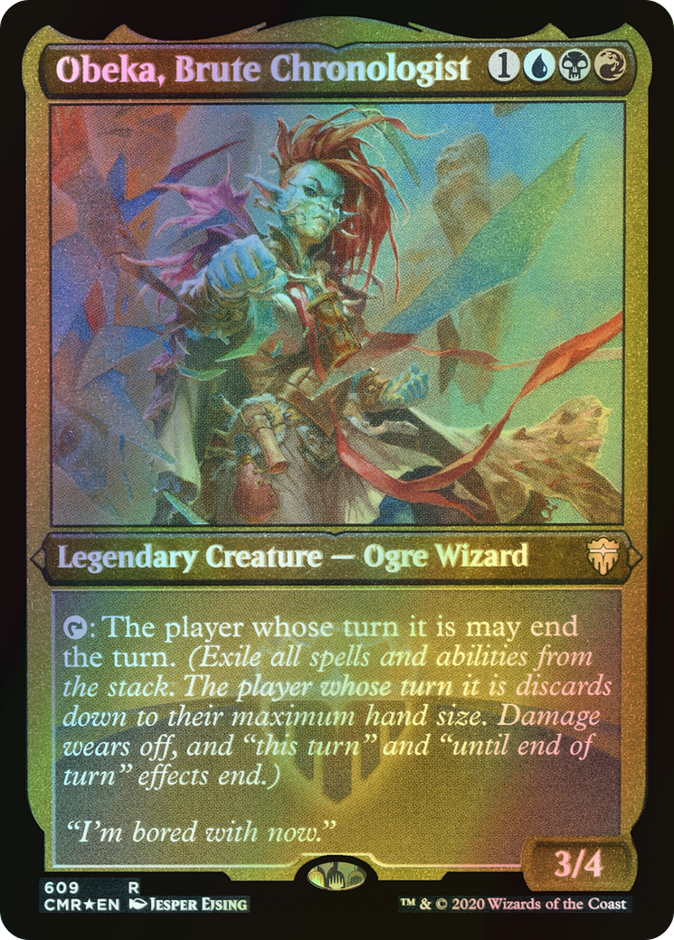 Obeka, Brute Chronologist (CMR) #609 [EN/E] s/o