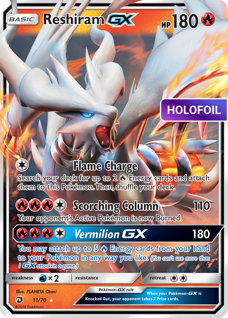 Reshiram-GX (DRM) #11 [EN/H]