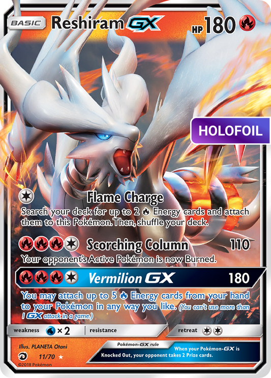 Reshiram-GX (DRM) #11 [EN/H]
