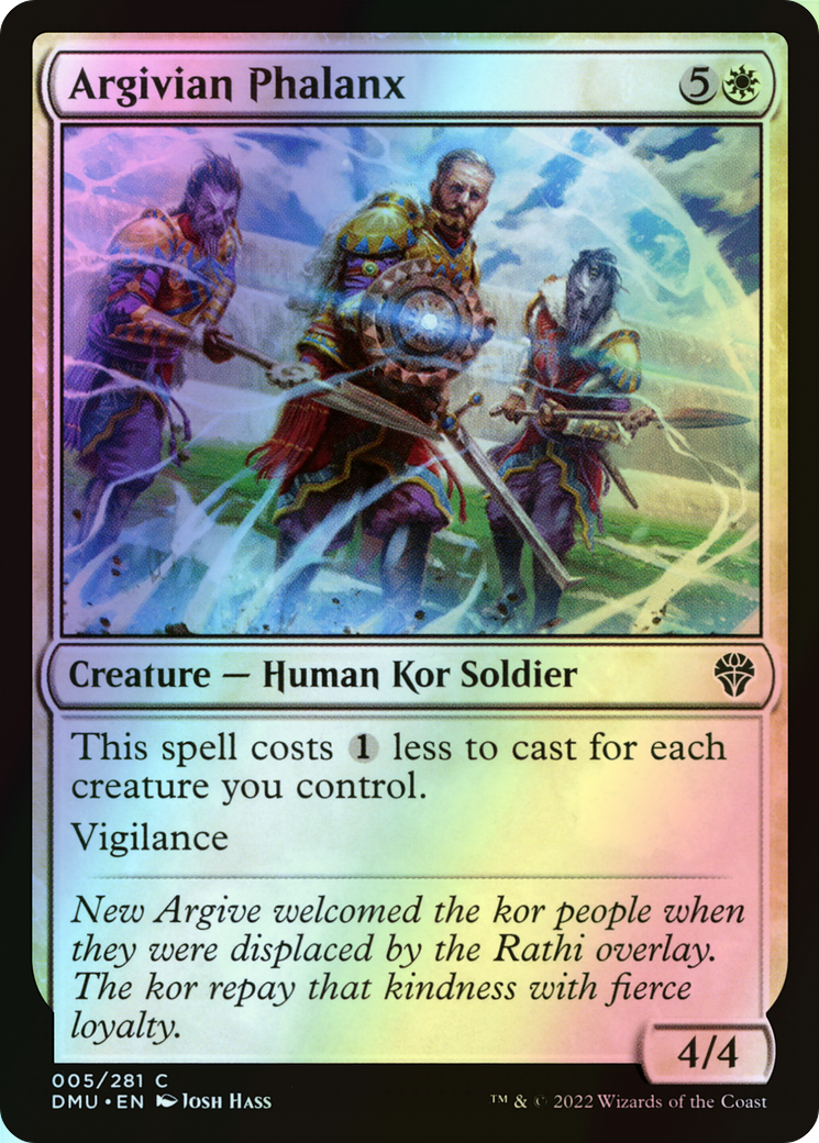 Argivian Phalanx (DMU) #5 [EN/F]