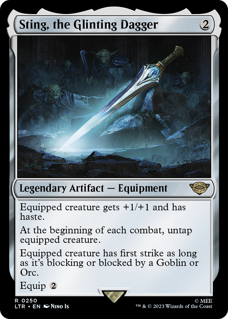 Sting, the Glinting Dagger (LTR) #250 [EN/N]