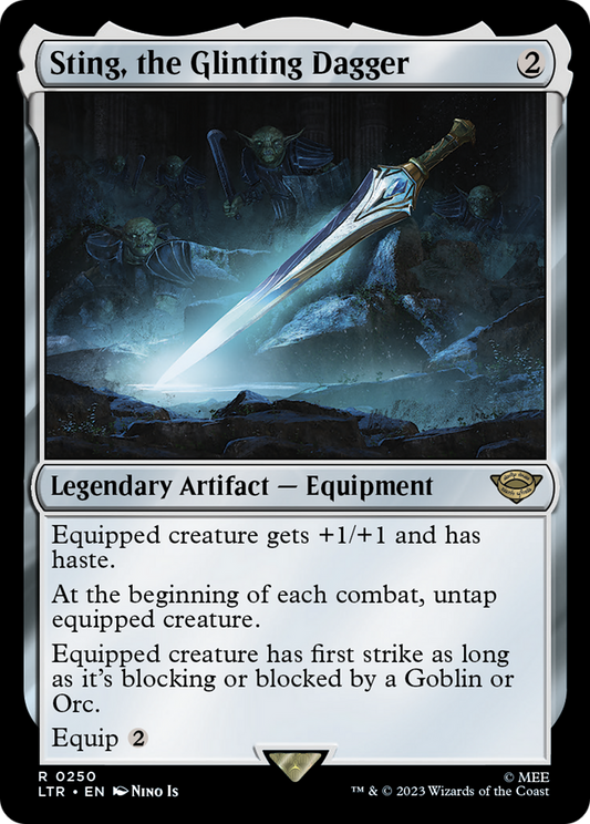 Sting, the Glinting Dagger (LTR) #250 [EN/N]