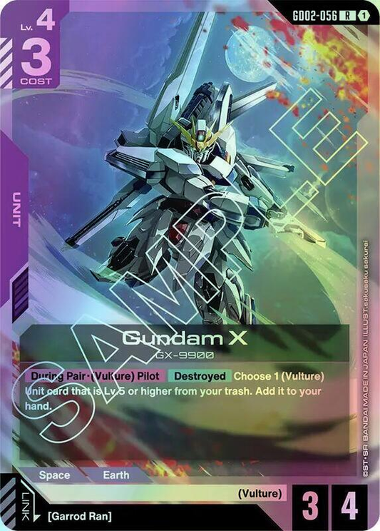 Gundam X (GD02-056) (GD02) #GD02-056 [JA/F]