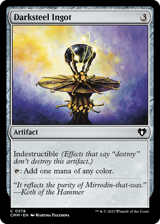 Darksteel Ingot (CMM) #378 [EN/N] s/o